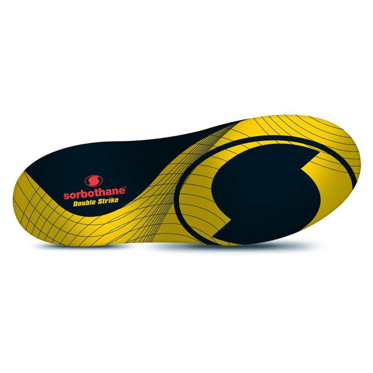 Double Strike Shock Stopper Insoles Black5-65