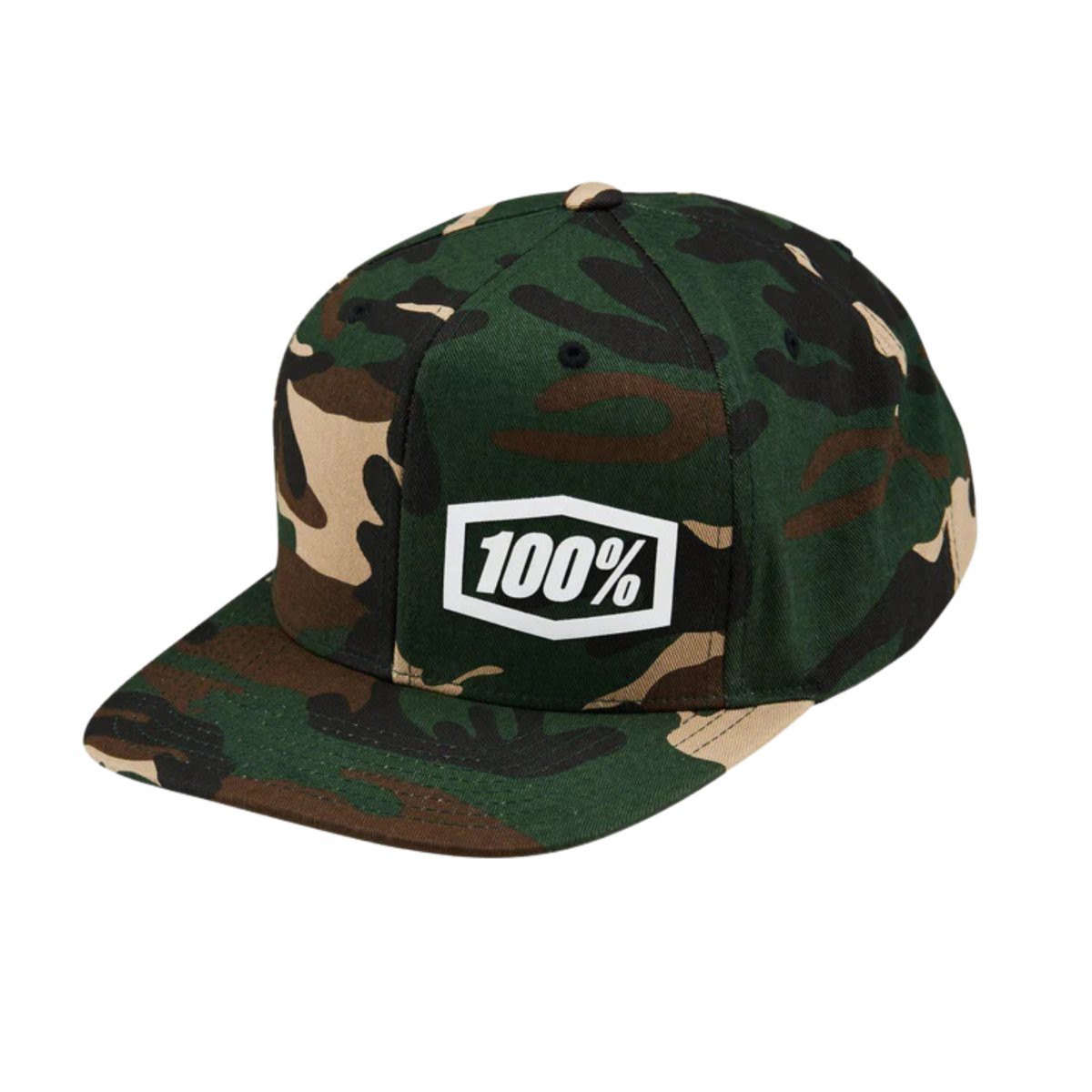 100 Machine Snapback Cap Camo