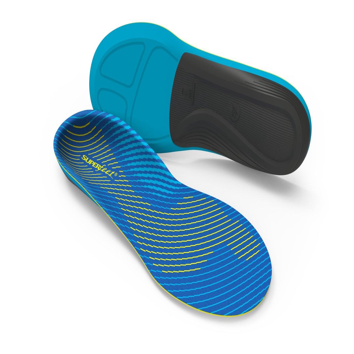 Active Support Medium Arch Insoles - Blue BlueFUk10-115