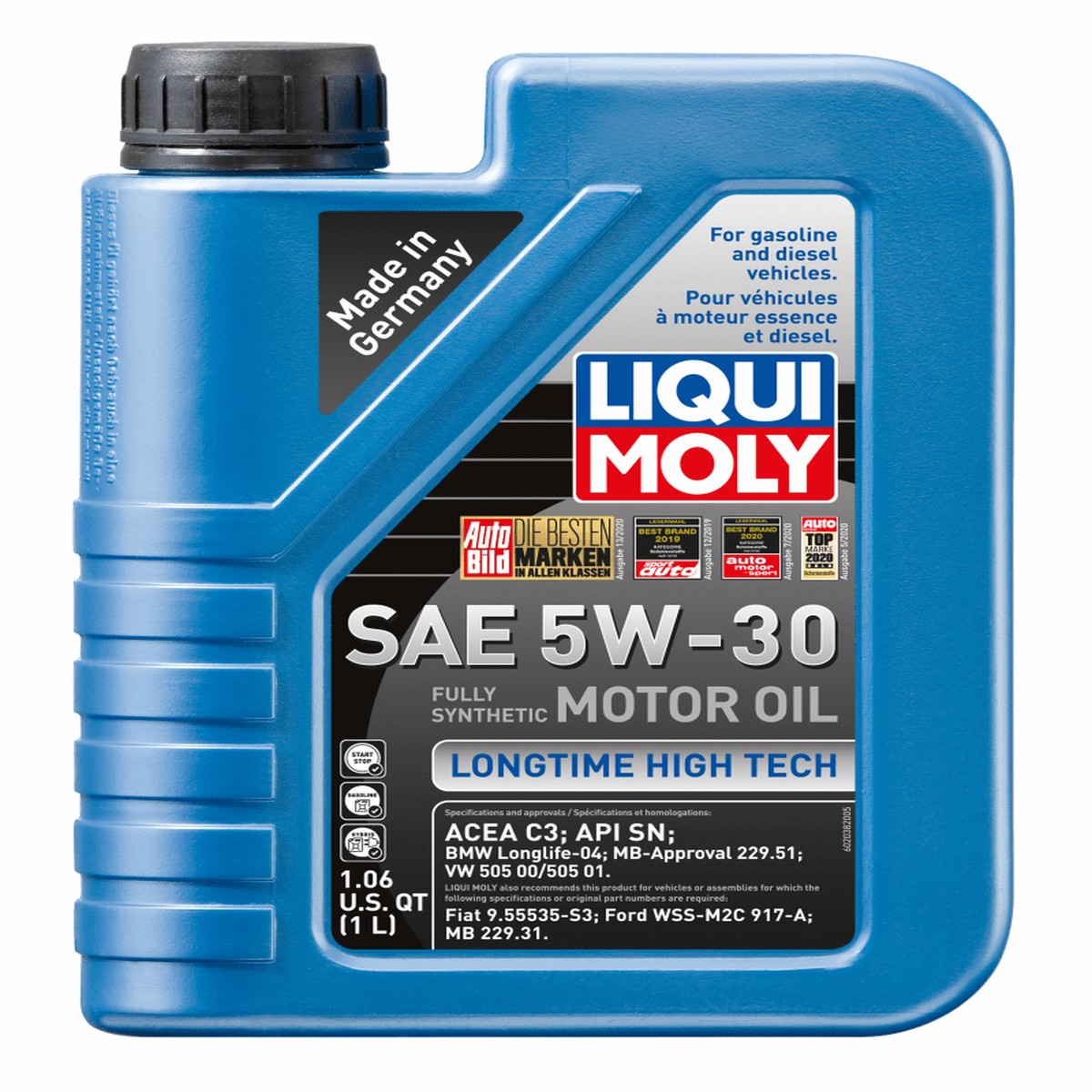 LIQUI MOLY 1L Longtime High Tech Motor Oil SAE 5W30