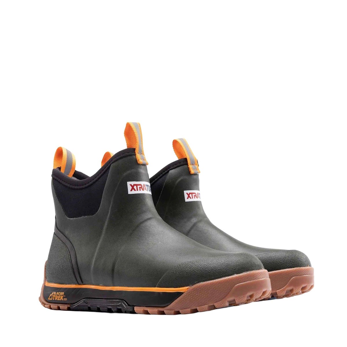 MenS 6 Ankle Deck Waterproof Boots Ice - Green Green8