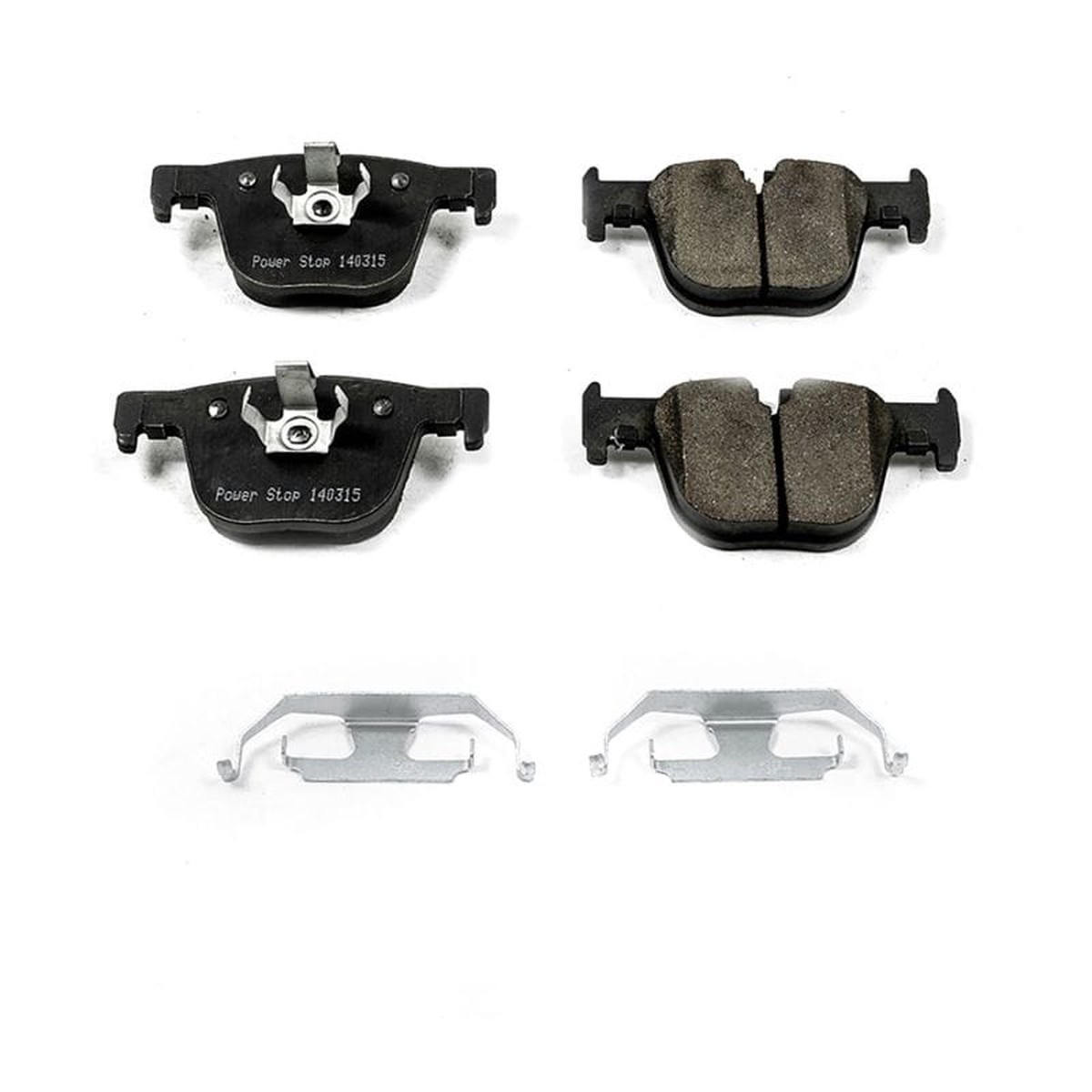 Power Stop 2016 BMW 328i Rear Z17 Evolution Ceramic Brake Pads wHardware