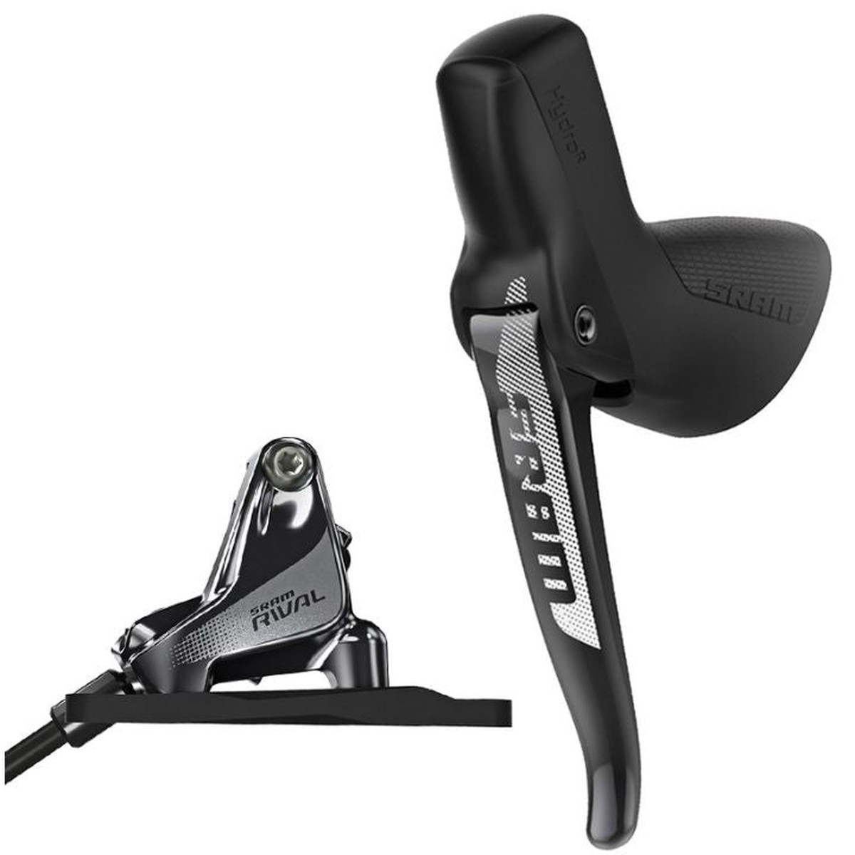 Sram Rival 1 Hrd Disc Brake 1 Speed Shifters FlatMountLeftfront