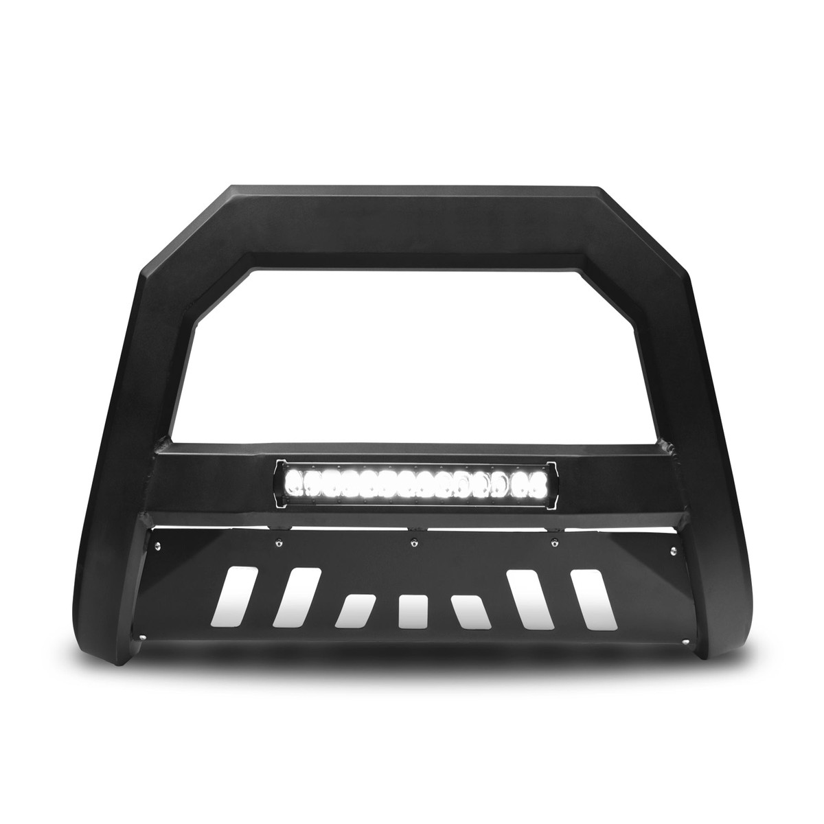 Armordillo 2008-2010 Ford Super Duty F-250F-350F-450 AR Bull Bar w LED - Matte Black