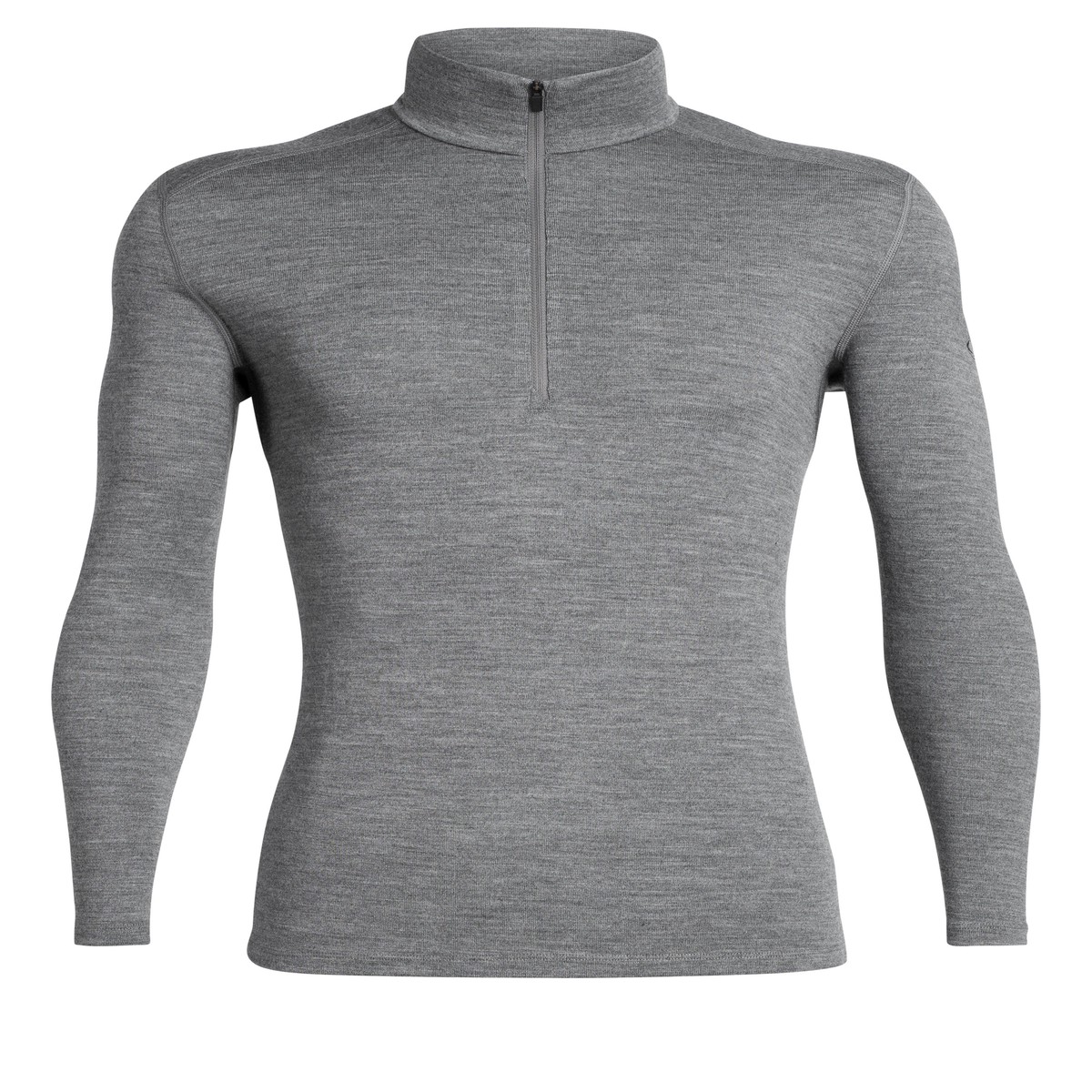 MenS Merino 260 Tech Long-Sleeve Half Zip Thermal Top - Grey GreyL