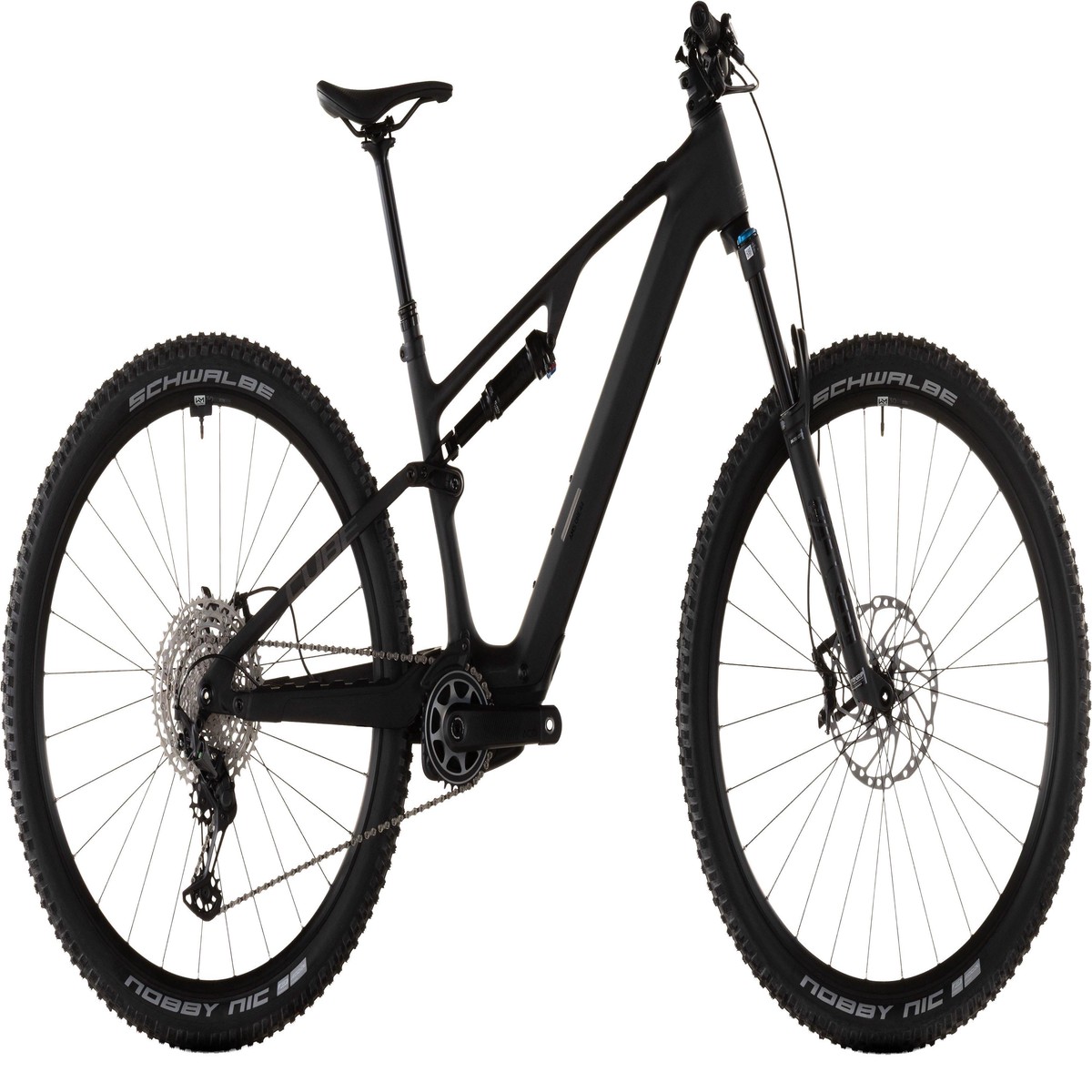 Ams Hybrid One44 C62 Pro 400X Mountain E-Bike - Black BlackS
