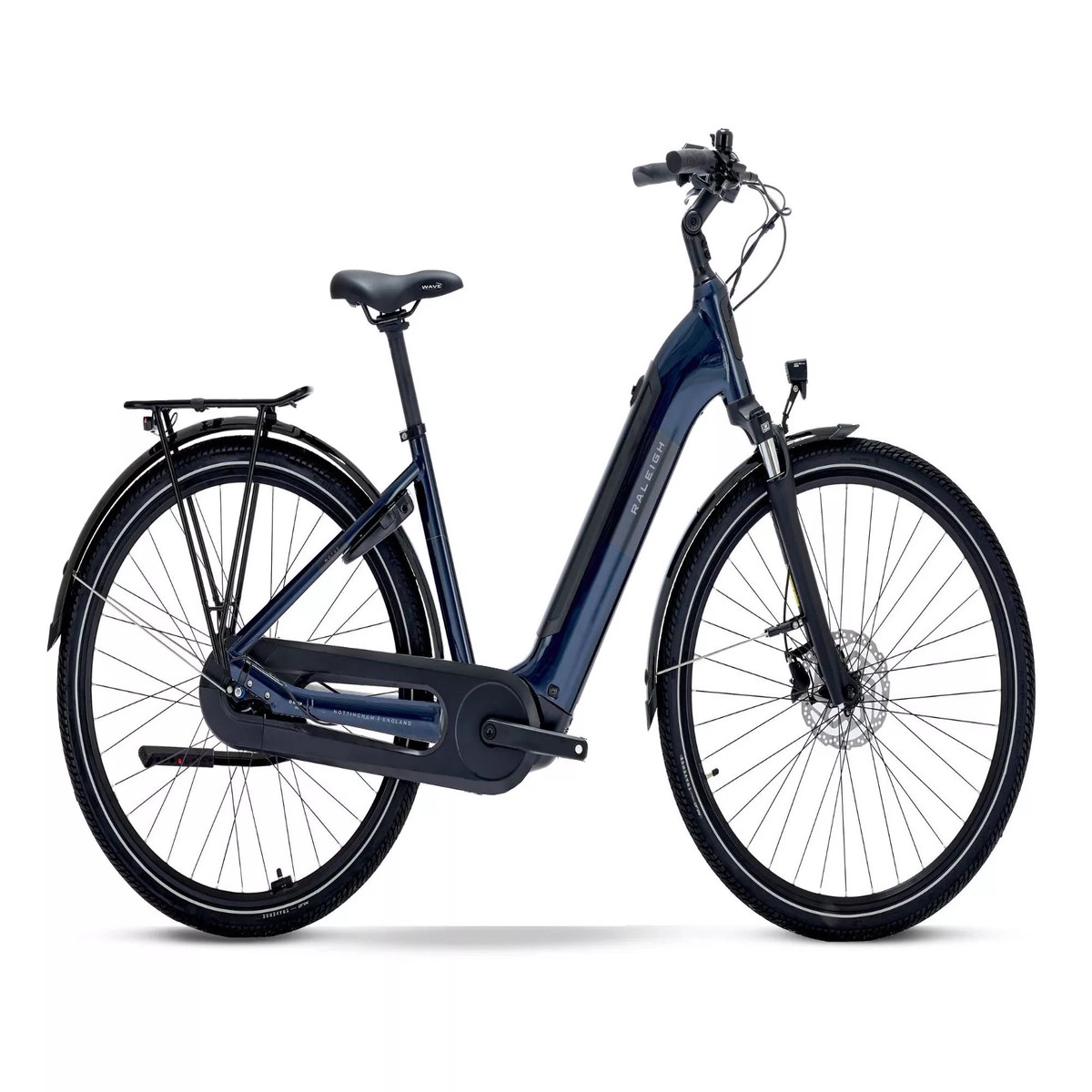 Motus Low Step Hub Gear Hybrid E-Bike - Blue BlueM