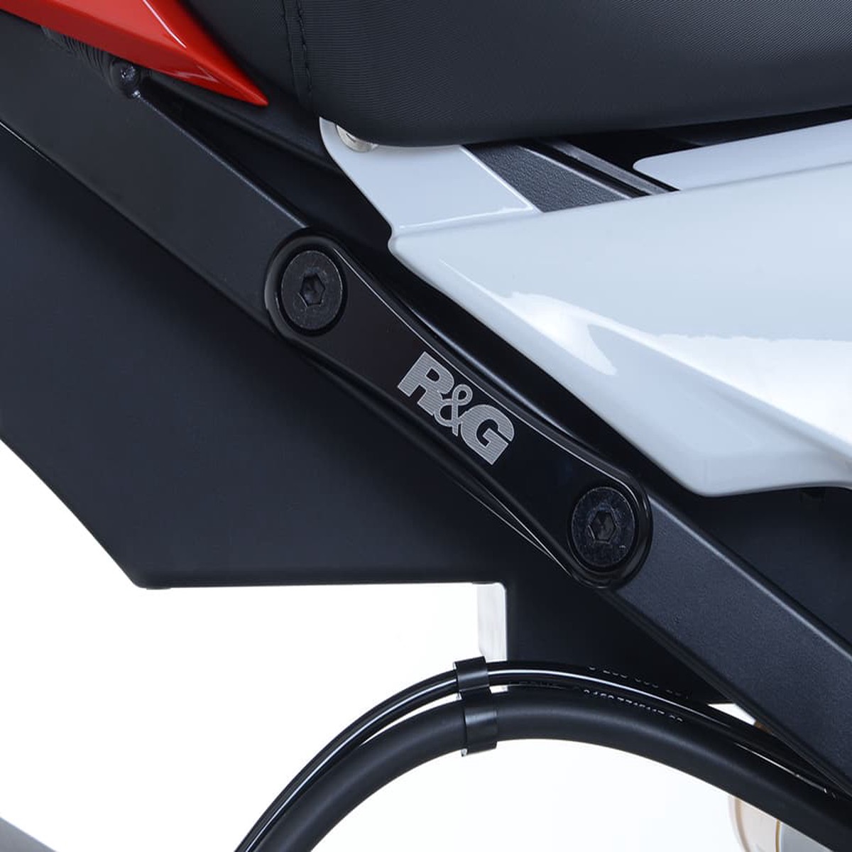RampG Racing BMW Motorcycle Parts 8211 Passenger Foot Rest Blanking Plate for HP4 S1000RR amp S1000R