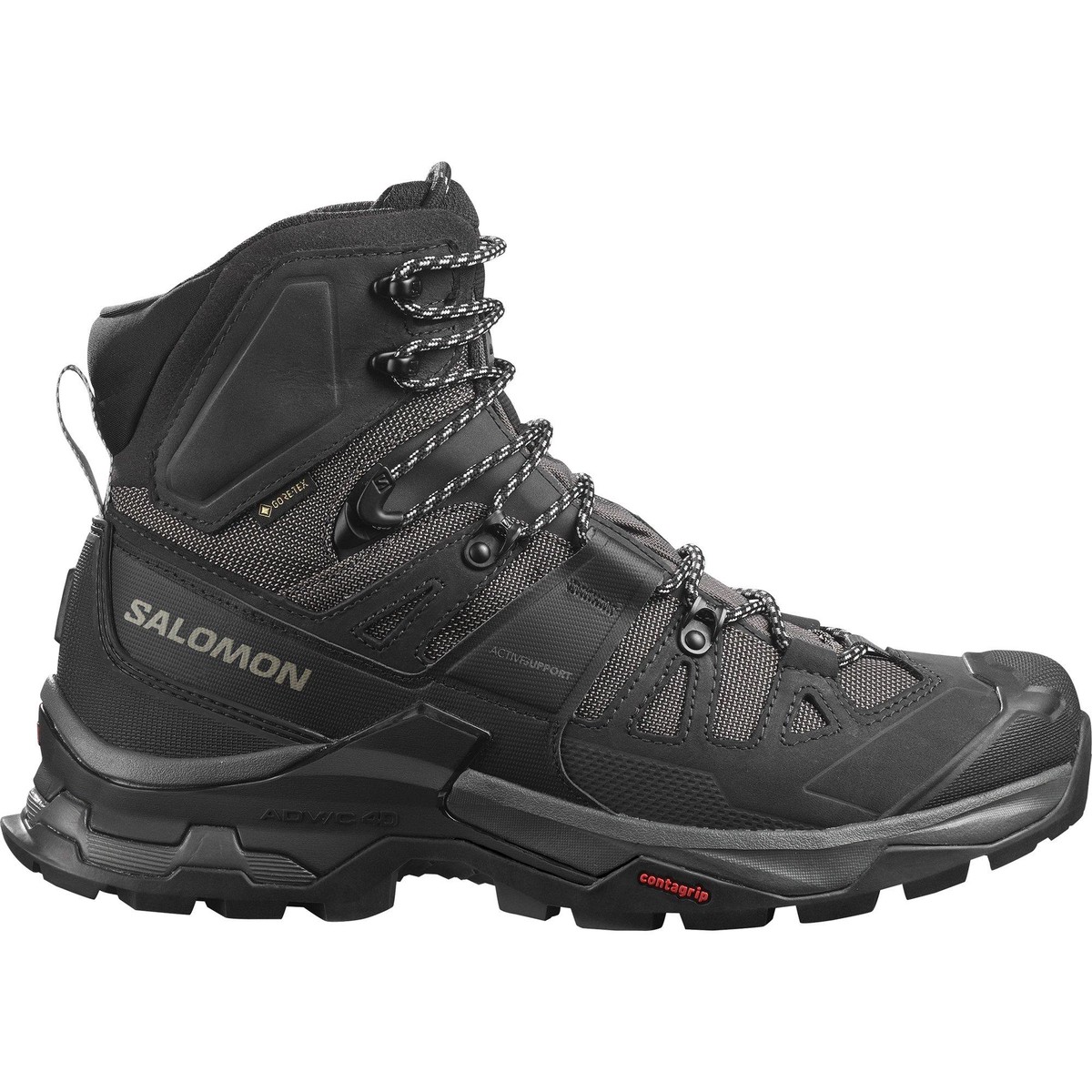 MenS Quest 4 Gore-Tex - Magnet Black BlackUk12Eu47
