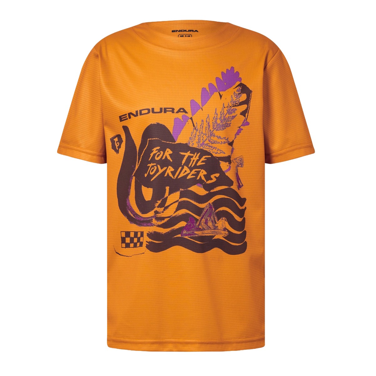 Kids Singletrack Core T-Shirt - Orange Orange11-12