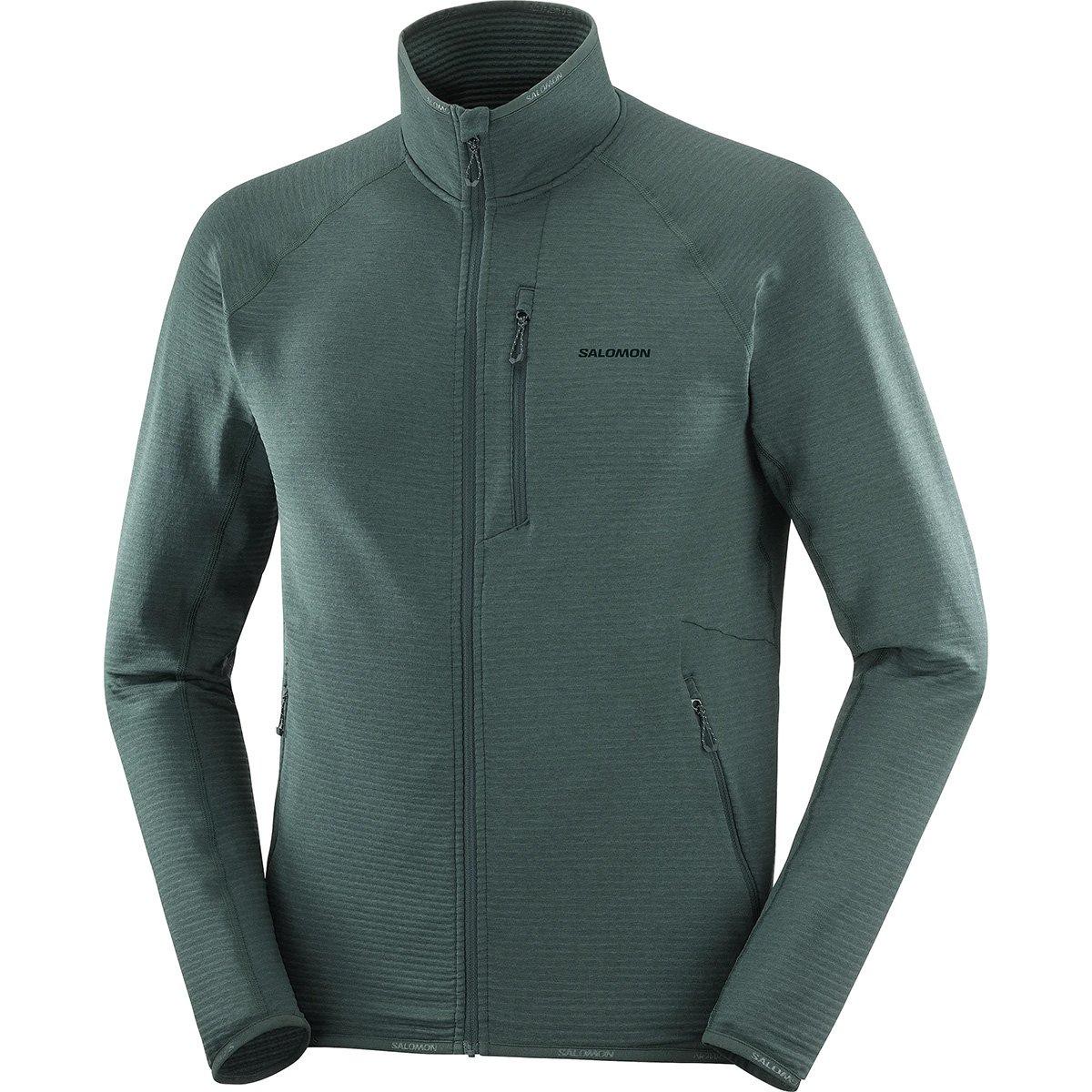 MenS Essential Lightwarm Full-Zip Fleece - Green GreenS
