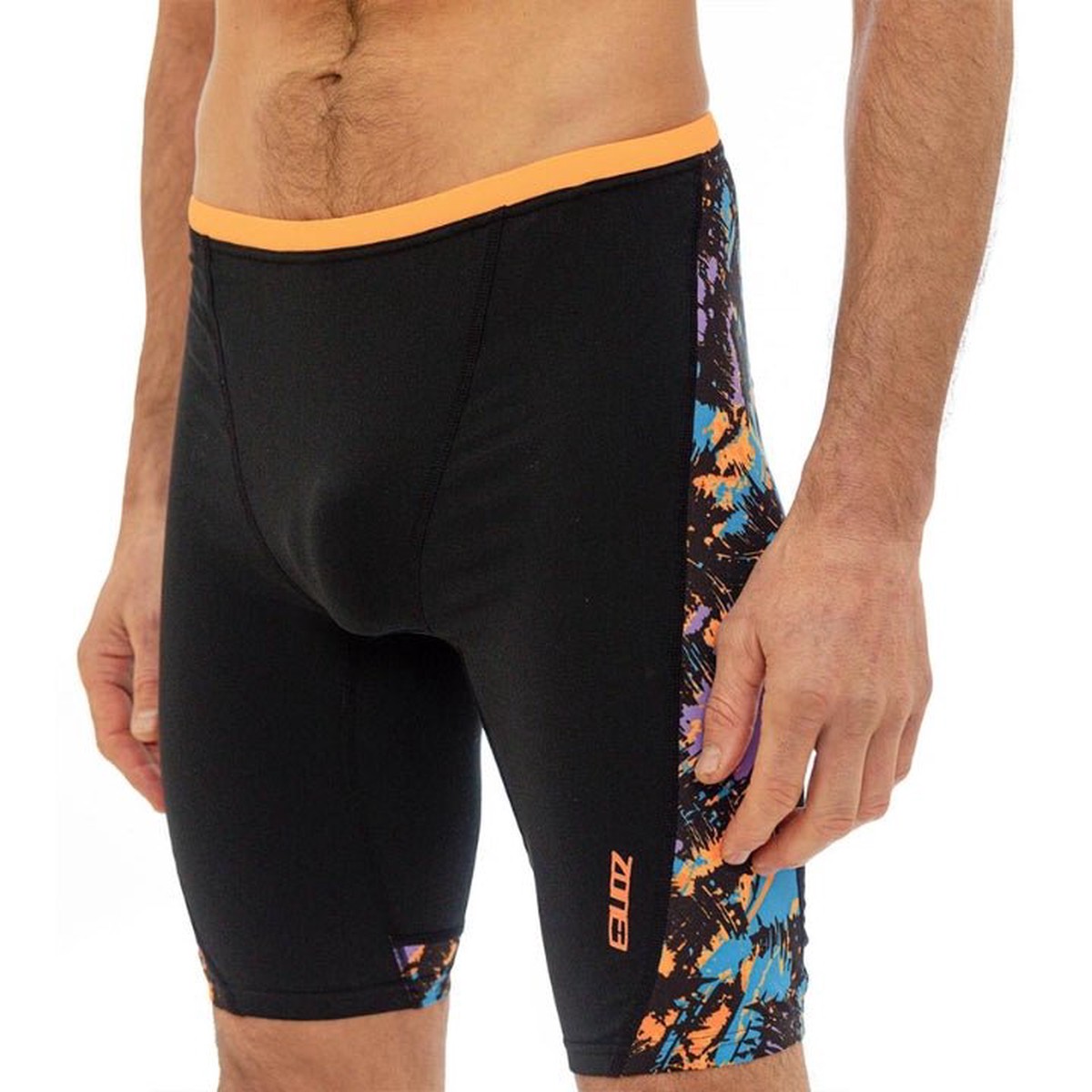 Zone3 MenS Swim Jammer Iconic-Blackgold30
