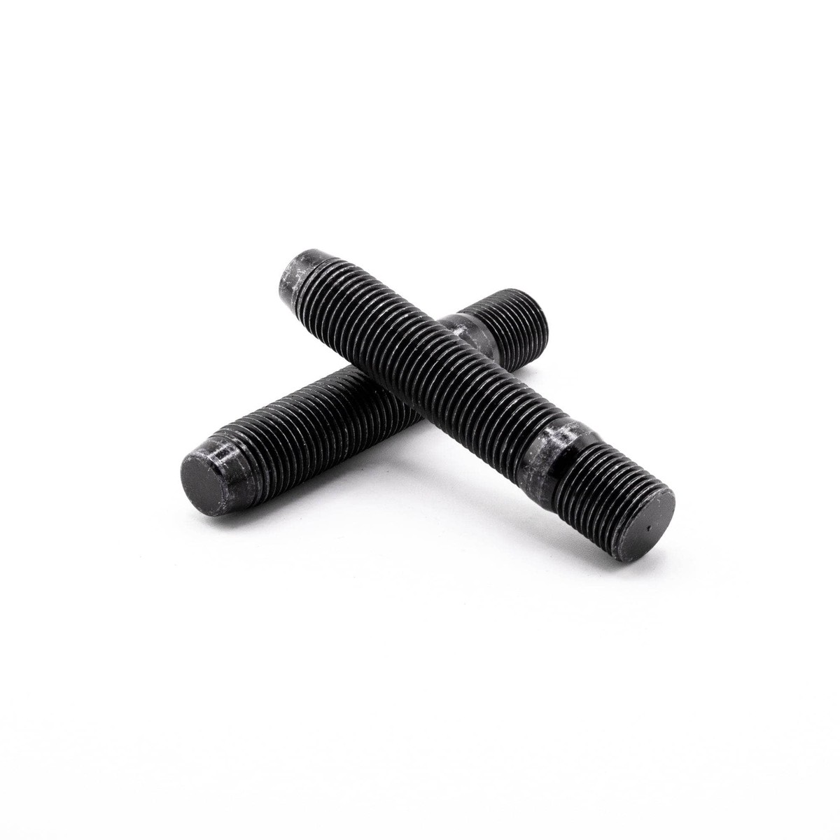 14 x 125 to 14 x 15 Endurance Race Conversion Stud Kit 78mm with 17mm Black Conical Seat Nuts