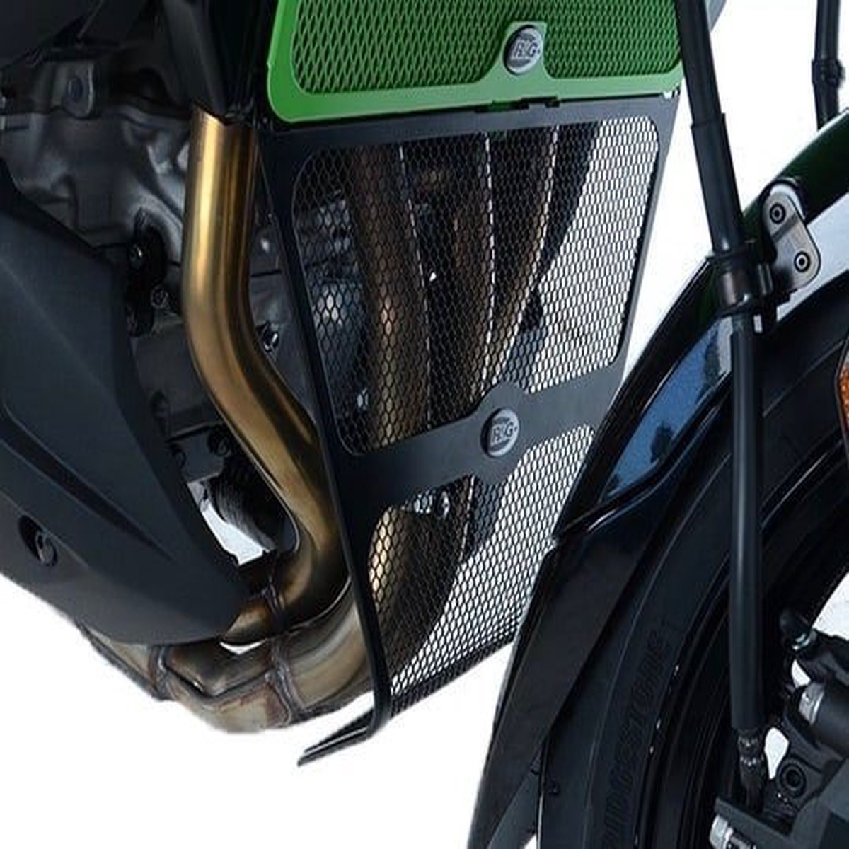 RampG Racing Touring Motorcycle Accessories 8211 Downpipe Grill for Kawasaki Versys 100 SE LT