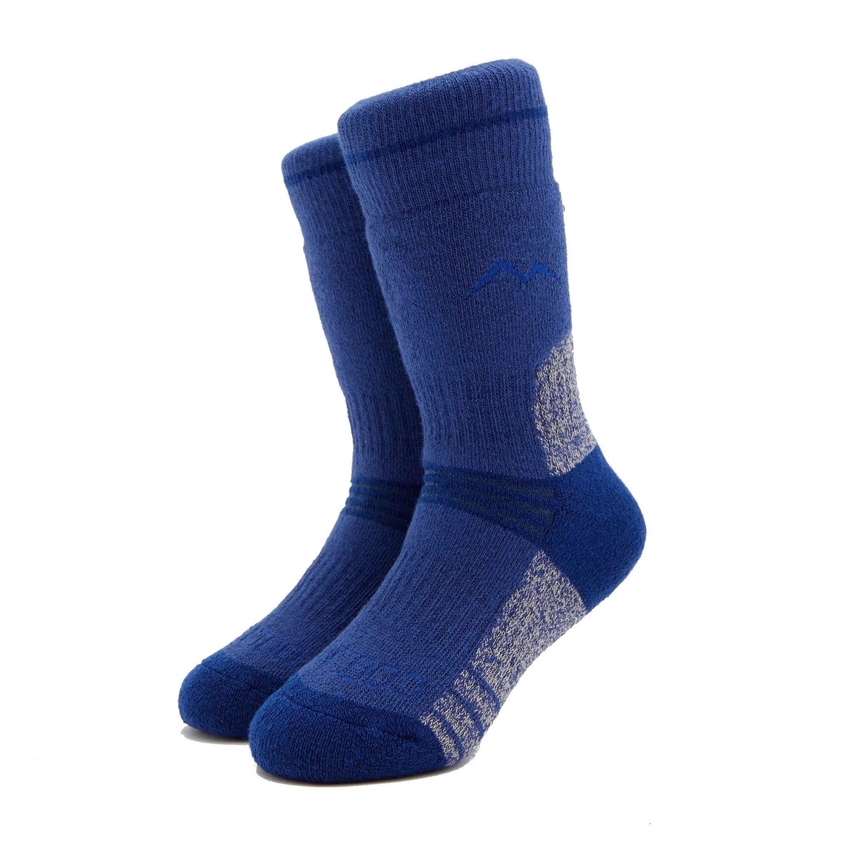 Kids Midweight Socks 2-Pack - Blue BlueL-Xl