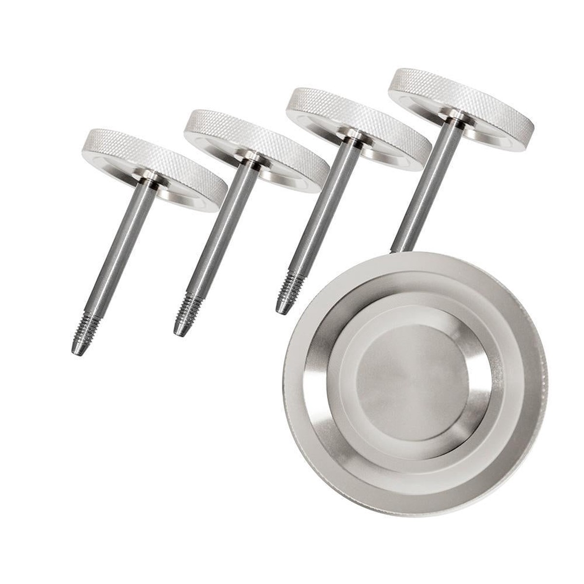 2007-2018 Jeep JK 2-Door Surround Knobs Billet