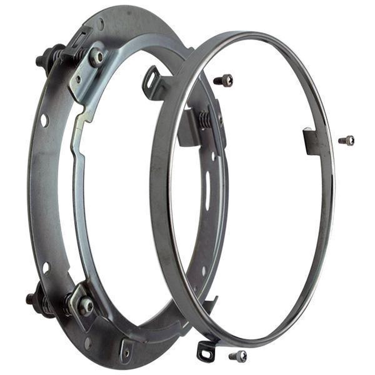 7 ROUND LED LIGHT MOUNTING RING FOR HARLEY DAVIDSON MODELS