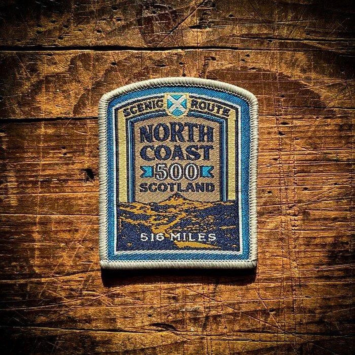 North Coast 500 Patch BlackOs