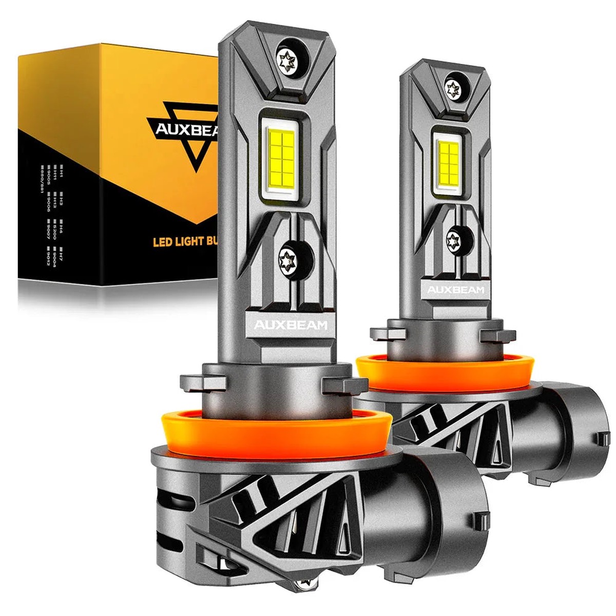 11 Same OEM Size Q26S Series 22000LM 90W LED Headlight Bulbs 6500K Cool White