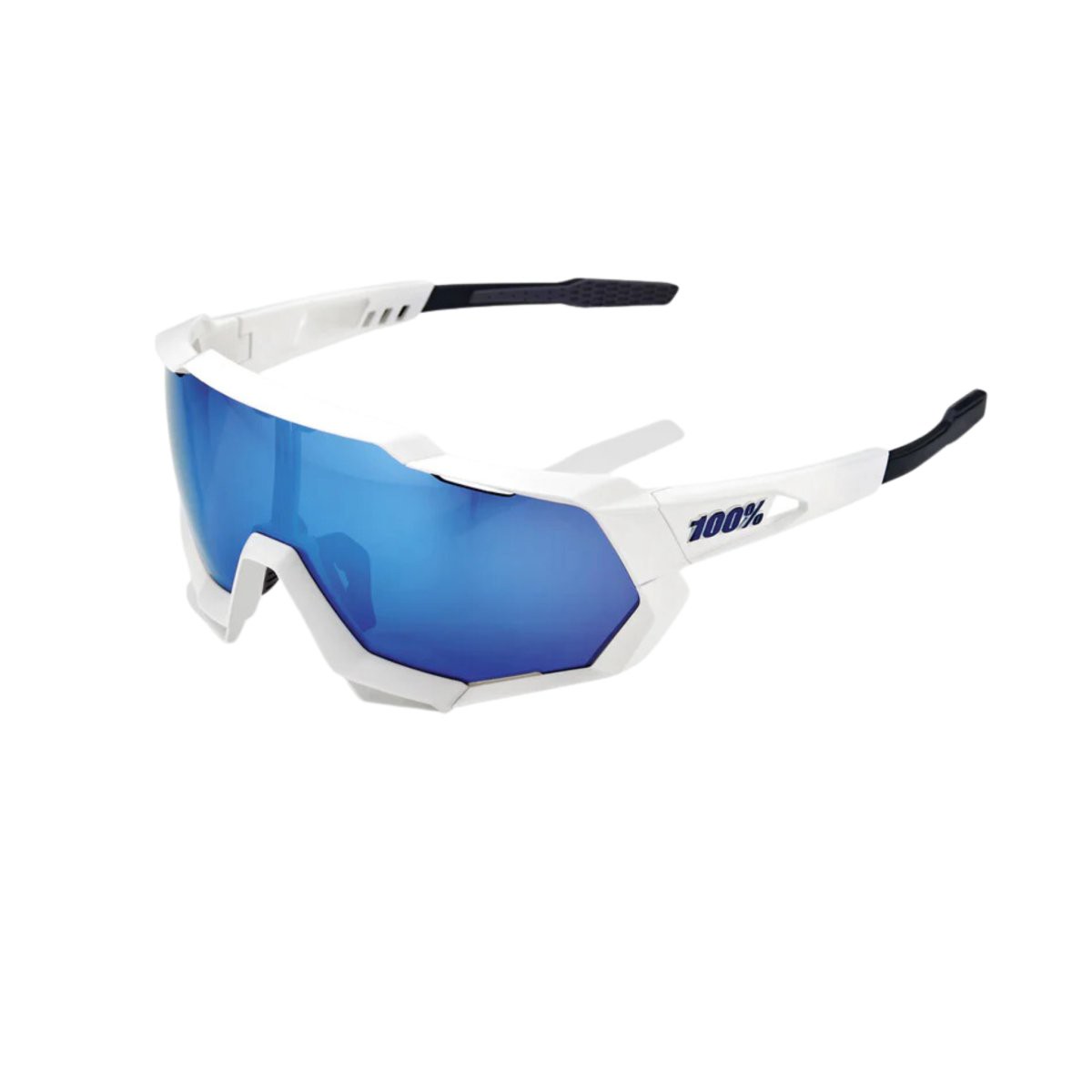 100 Speedtrap Sport Sunglasses SoftTactGreyCamohiperRedMultilayerMirror