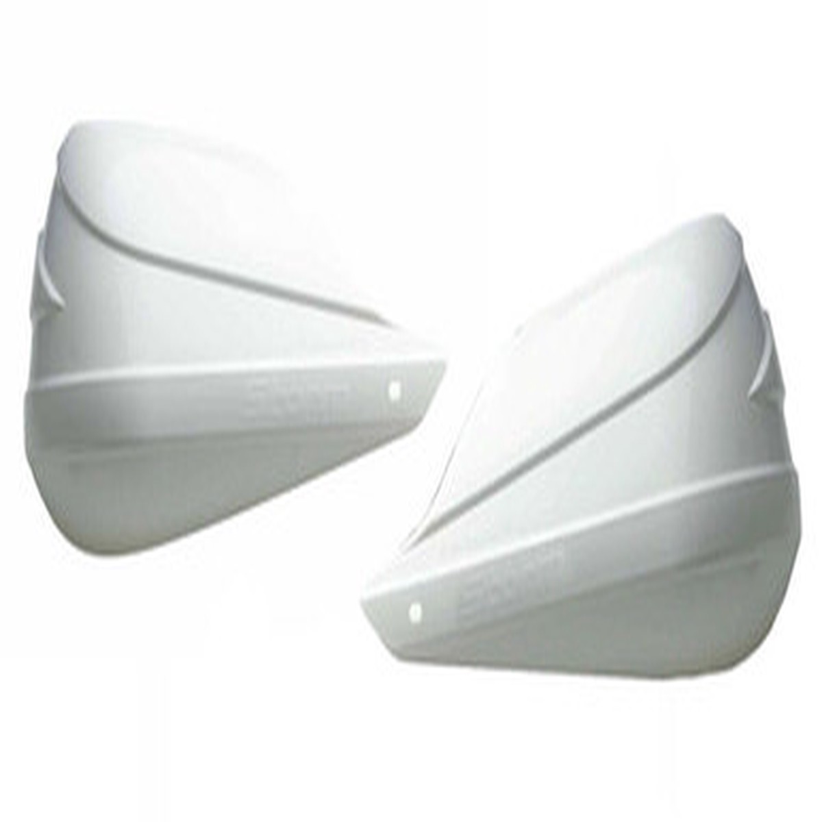 Barkbusters Storm Motorcycle Hand Guards Hand Protectors a Pair In White