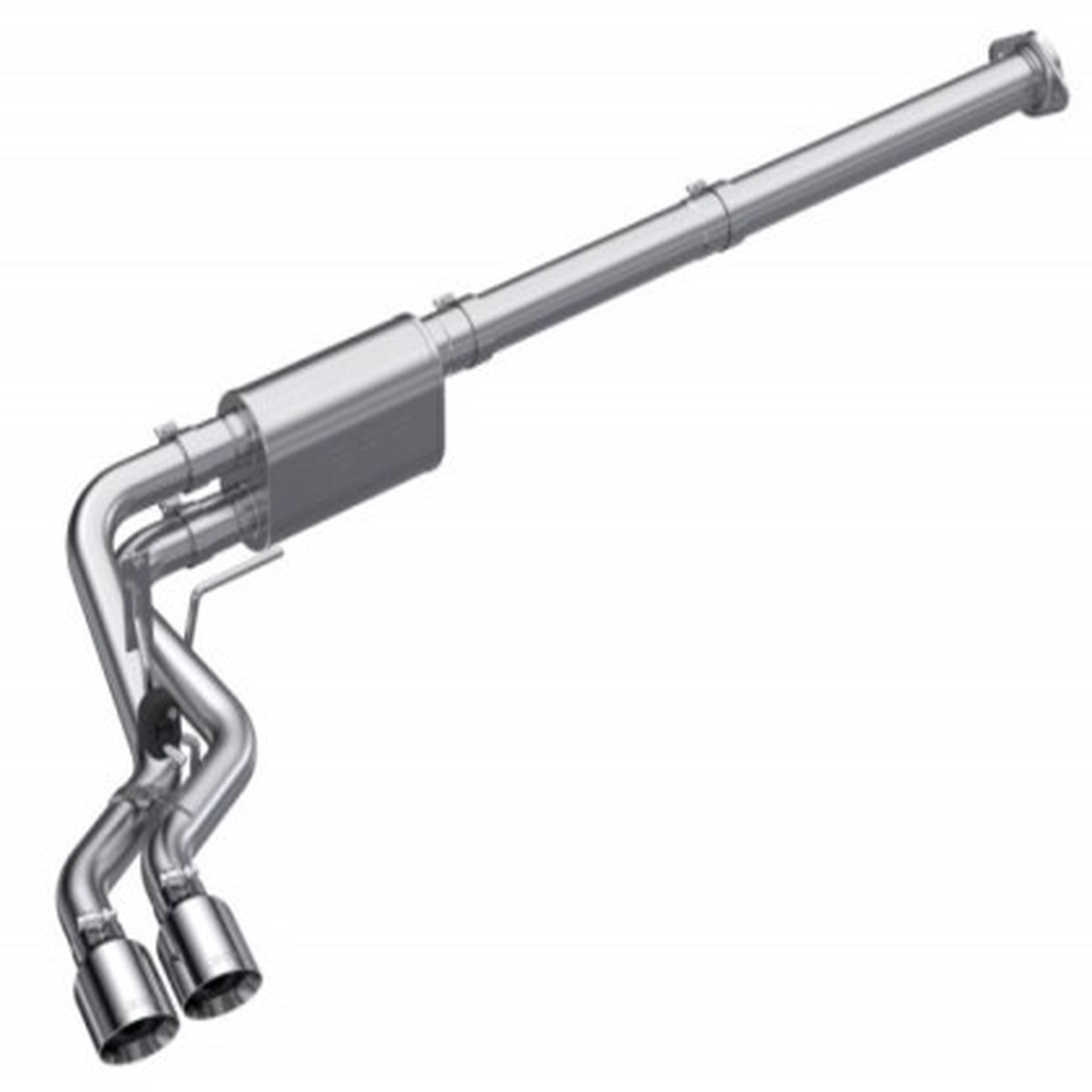 MBRP F-150 Armor Lite Pre-Axle Dual Outlet Side-Exit Cat-Back Exhaust (2021-2023)