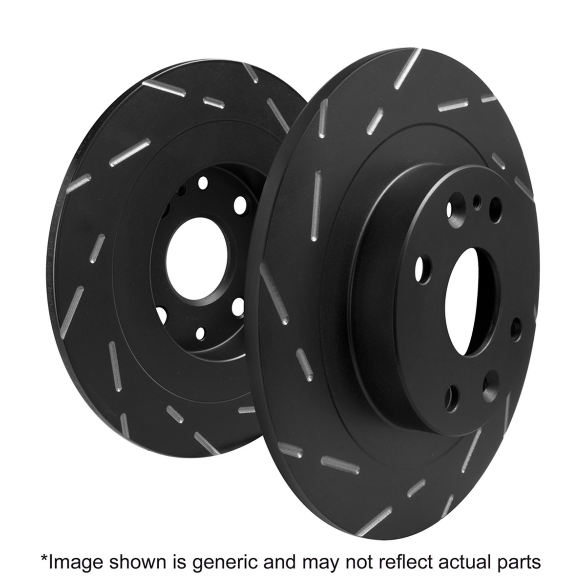EBC Fusion 23 USR Slotted Rear Rotors (2006-2009)
