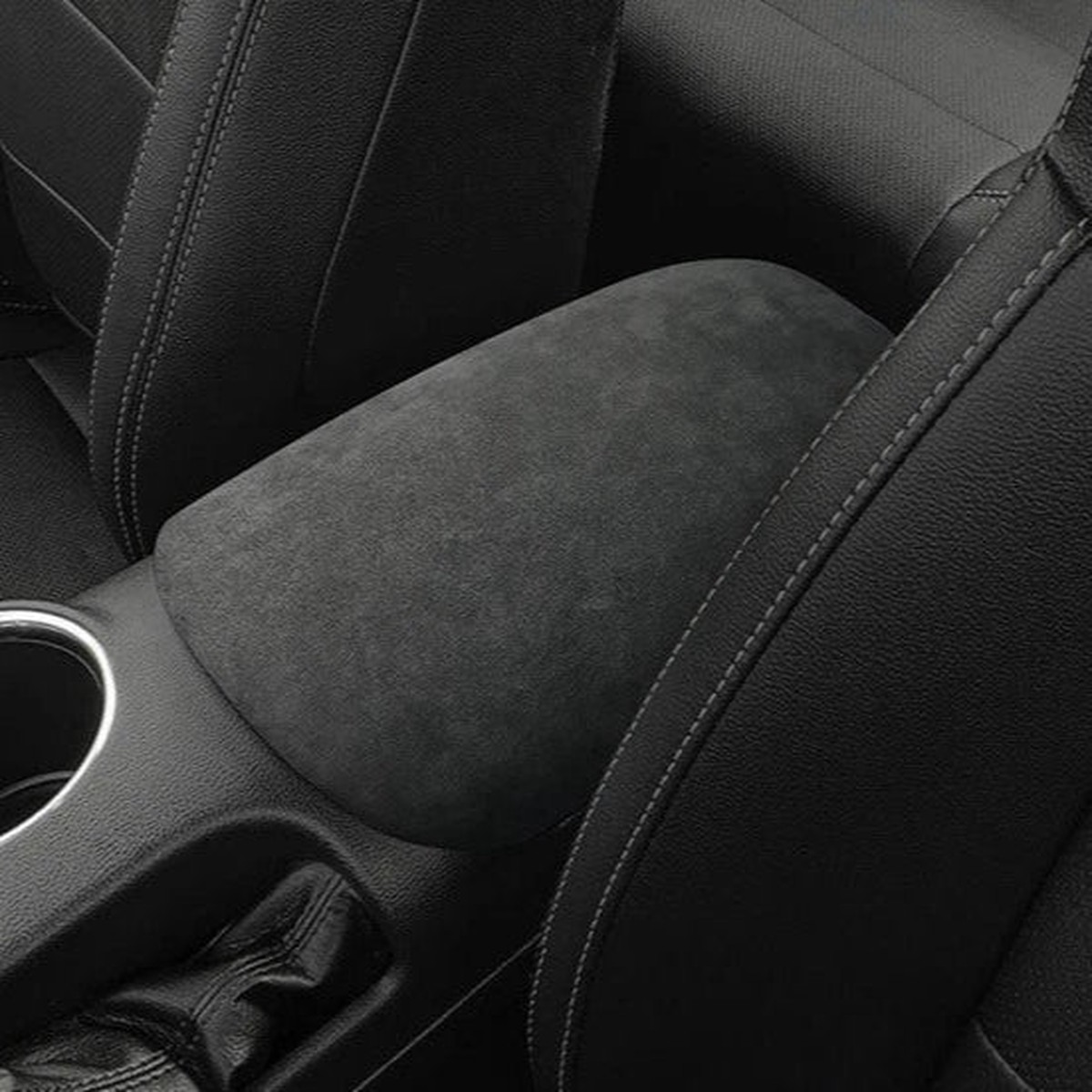 Kustom Interior Mustang Suede Leather Armrest Cover (2024-2026)
