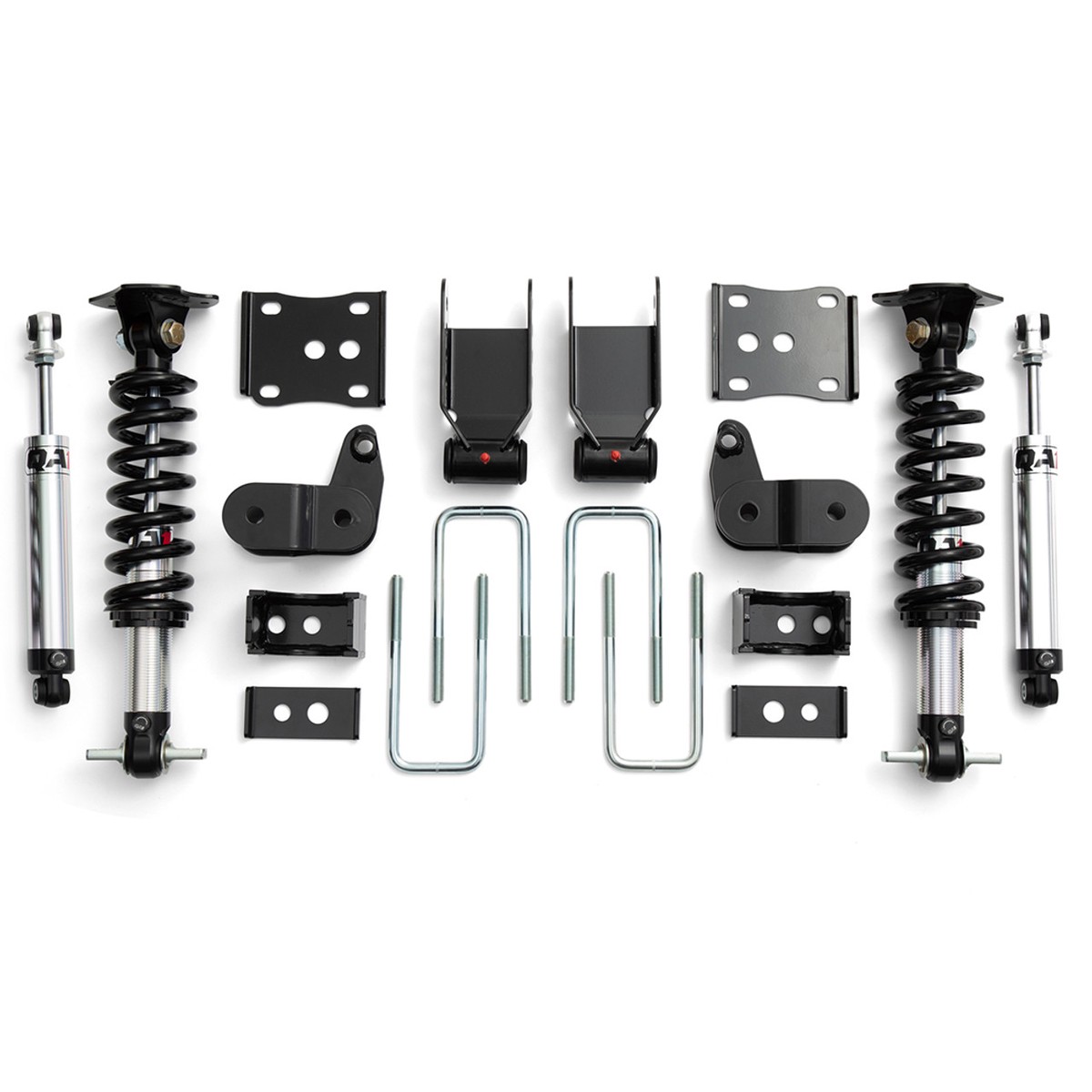 QA1 F-150 4WD 35 Lowering Kit - Single Adjustable Coilovers (2021-2025)