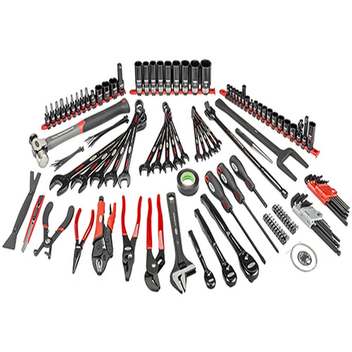 Ford Racing 122 Piece Tri-Fold Tool Kit