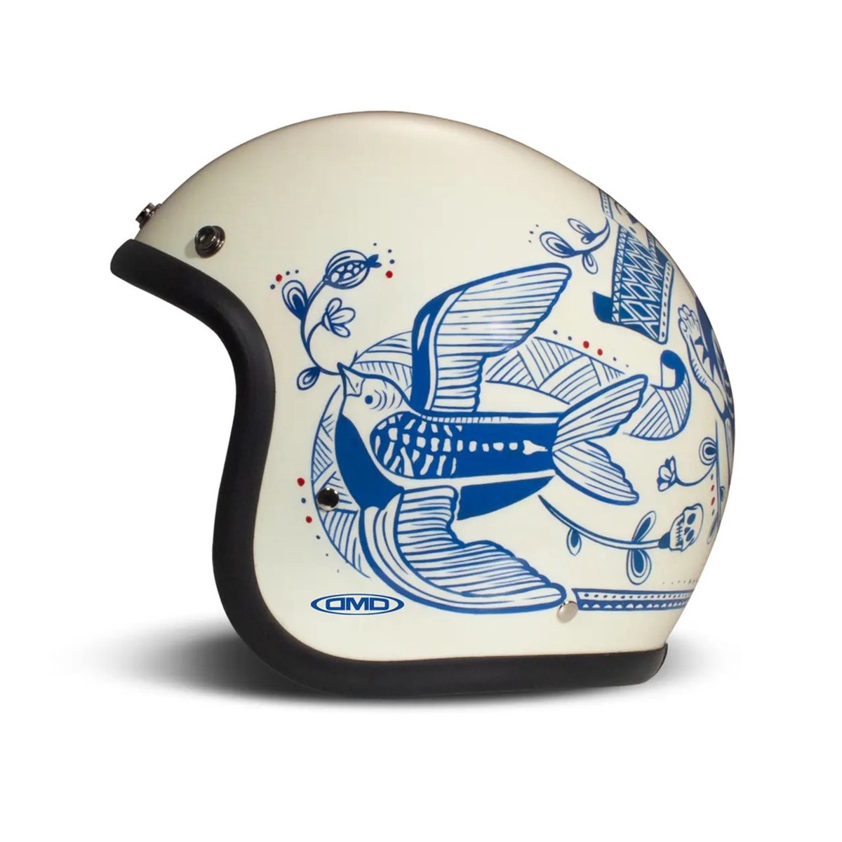 HELMET RETRO TIGRE WHITE