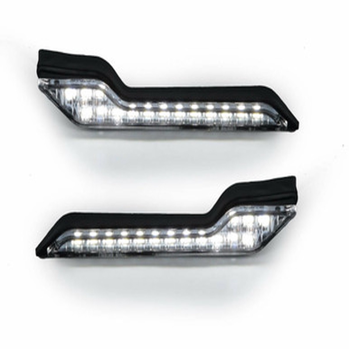 BarkBusters Handguard LED White Running Lights (Pair) LED-002-WH