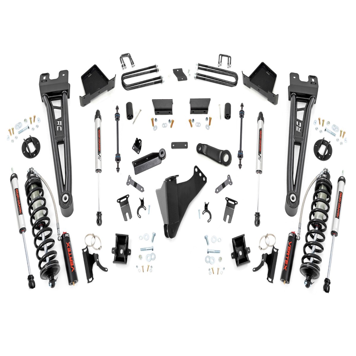 Rough Country Super Duty 4WD 45in Coilover Conversion Radius Arm Lift Kit (2023-2026)