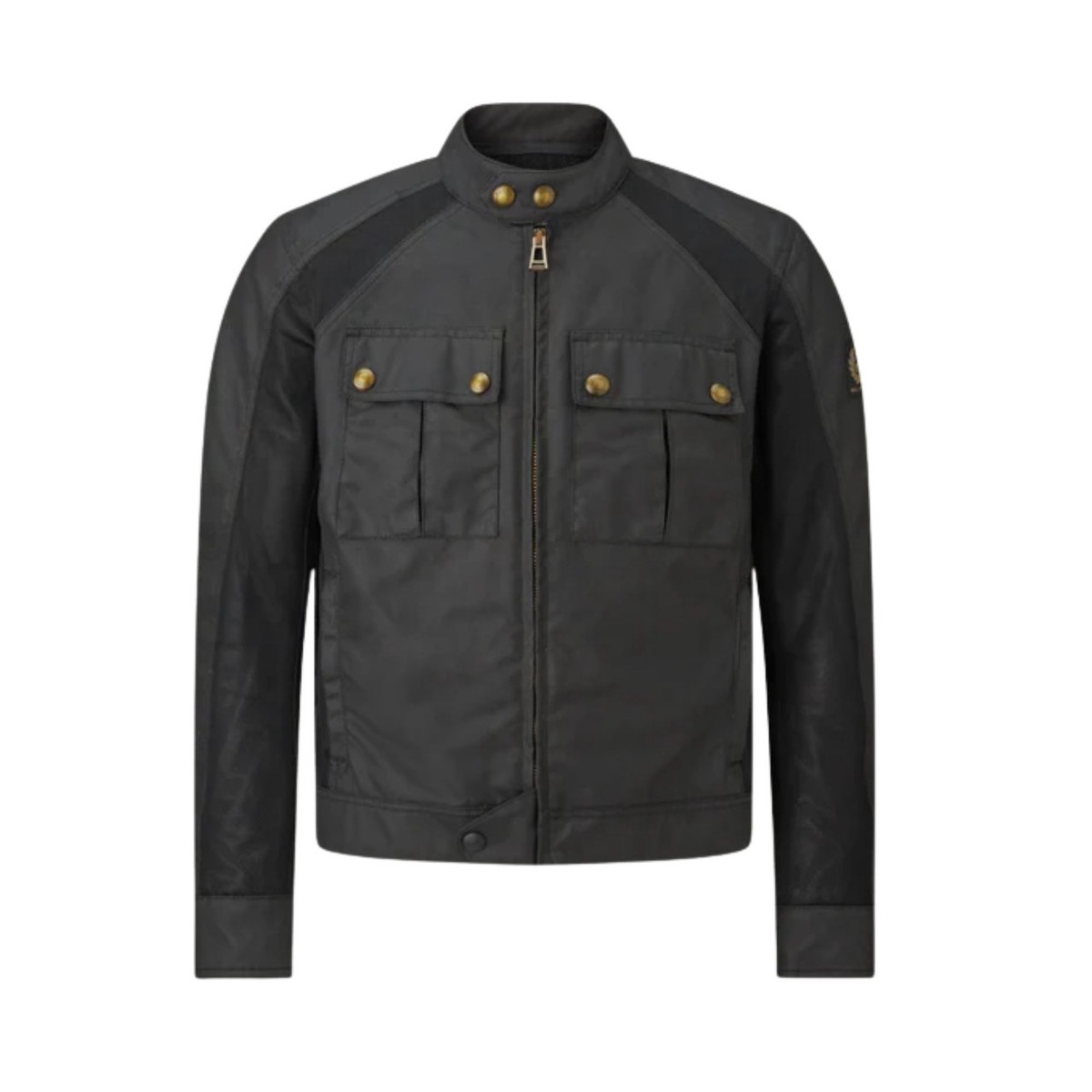 TEMPLE WAXED COTTON JACKET BLACK