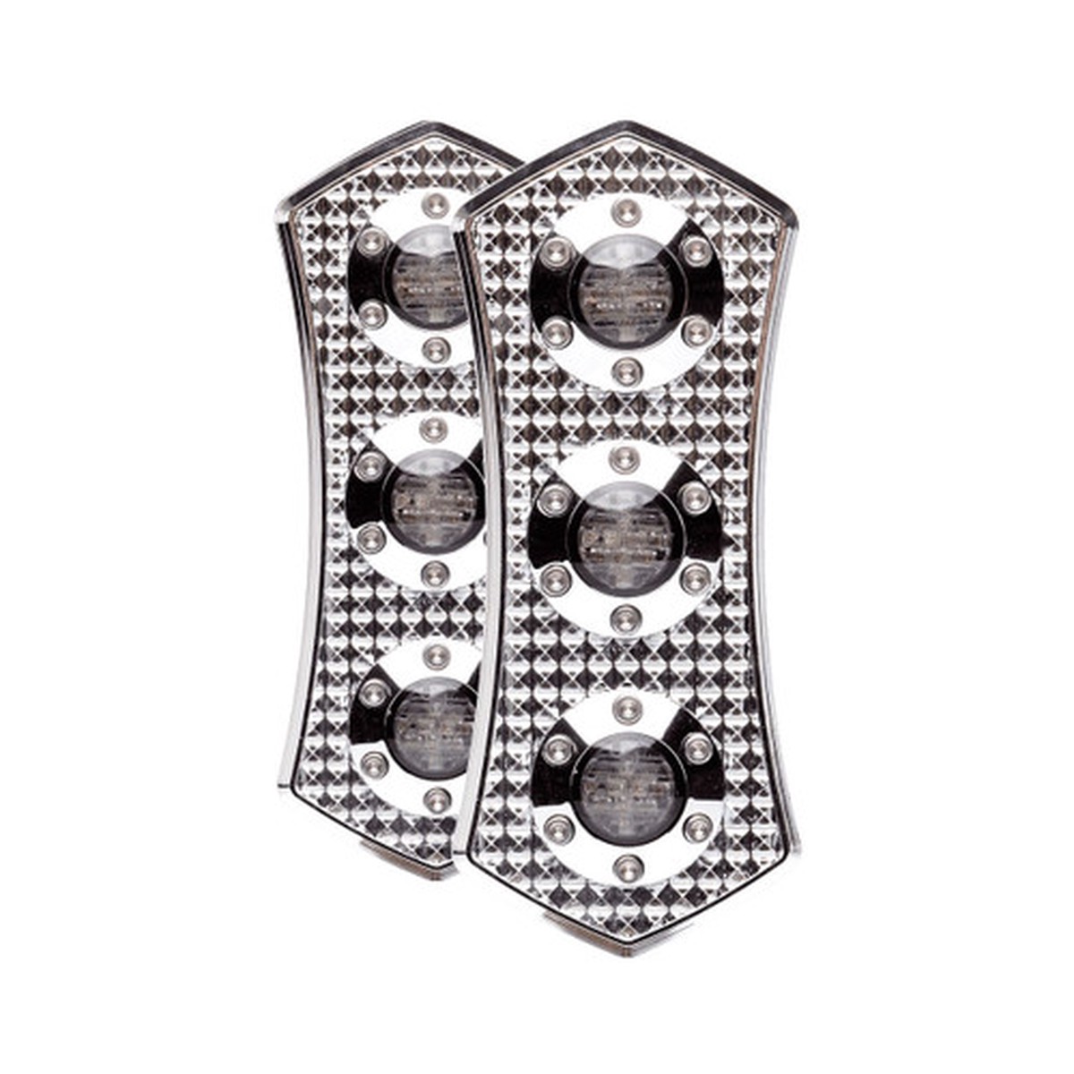 Diamond Taillights Chrome