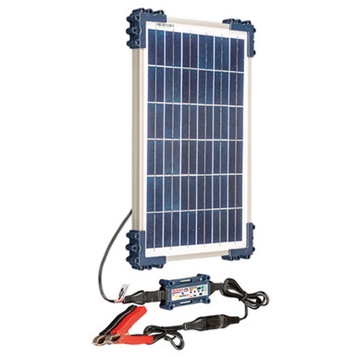 Optimate 10w Duo Solar Panel Motorcycle Battery Charger Maintainer Fully Automatic