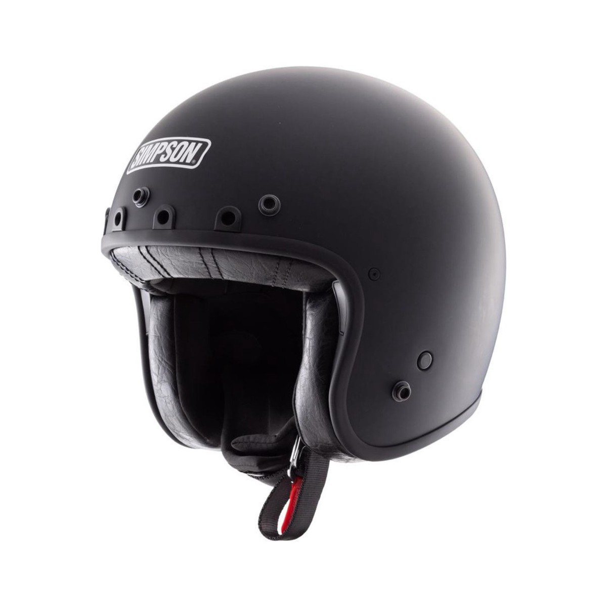 HELMET CHOPPER MATT BLACK