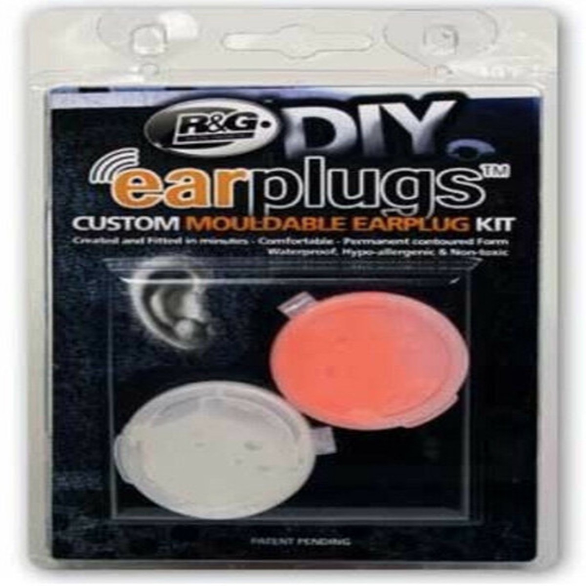 RG Custom Fit Mouldable Motorcycle EarPlugs