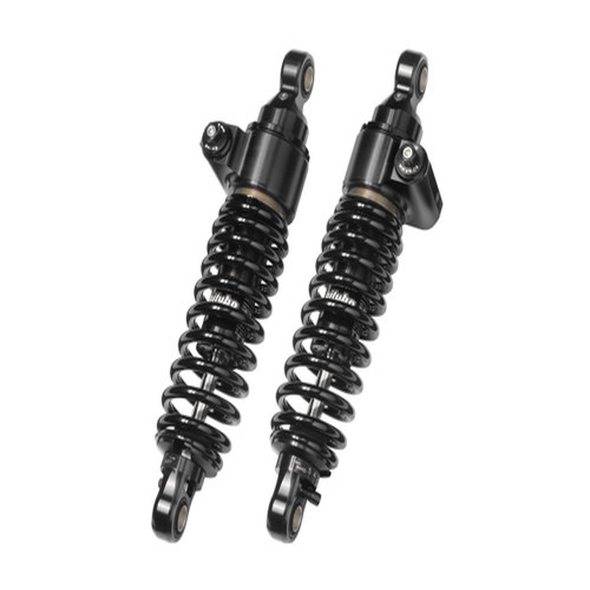 1285in Bitubo WME22 Adjustable Rear Shock Set Black - H-D Touring (14-20)