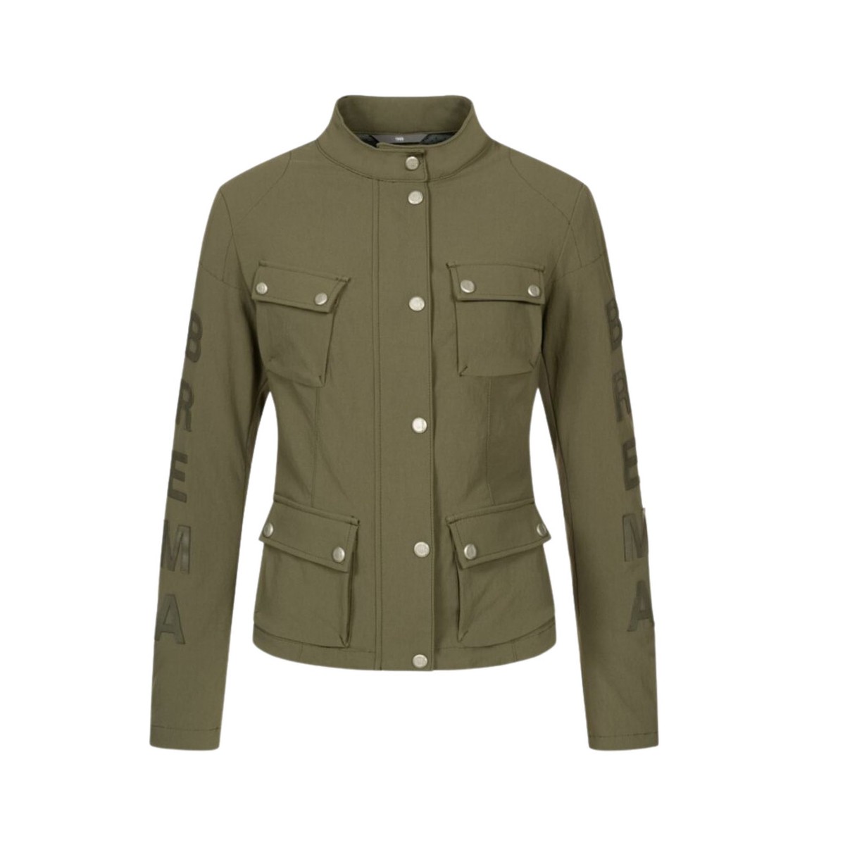 SILVER VASE COMPACT JACKET LADY OLIVE 367
