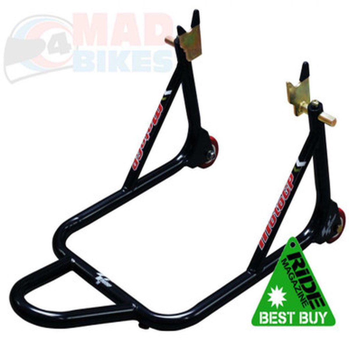 Moto GP Premium Motorcycle Motorbike Sports Bike Rear Paddock Stand Lift Black
