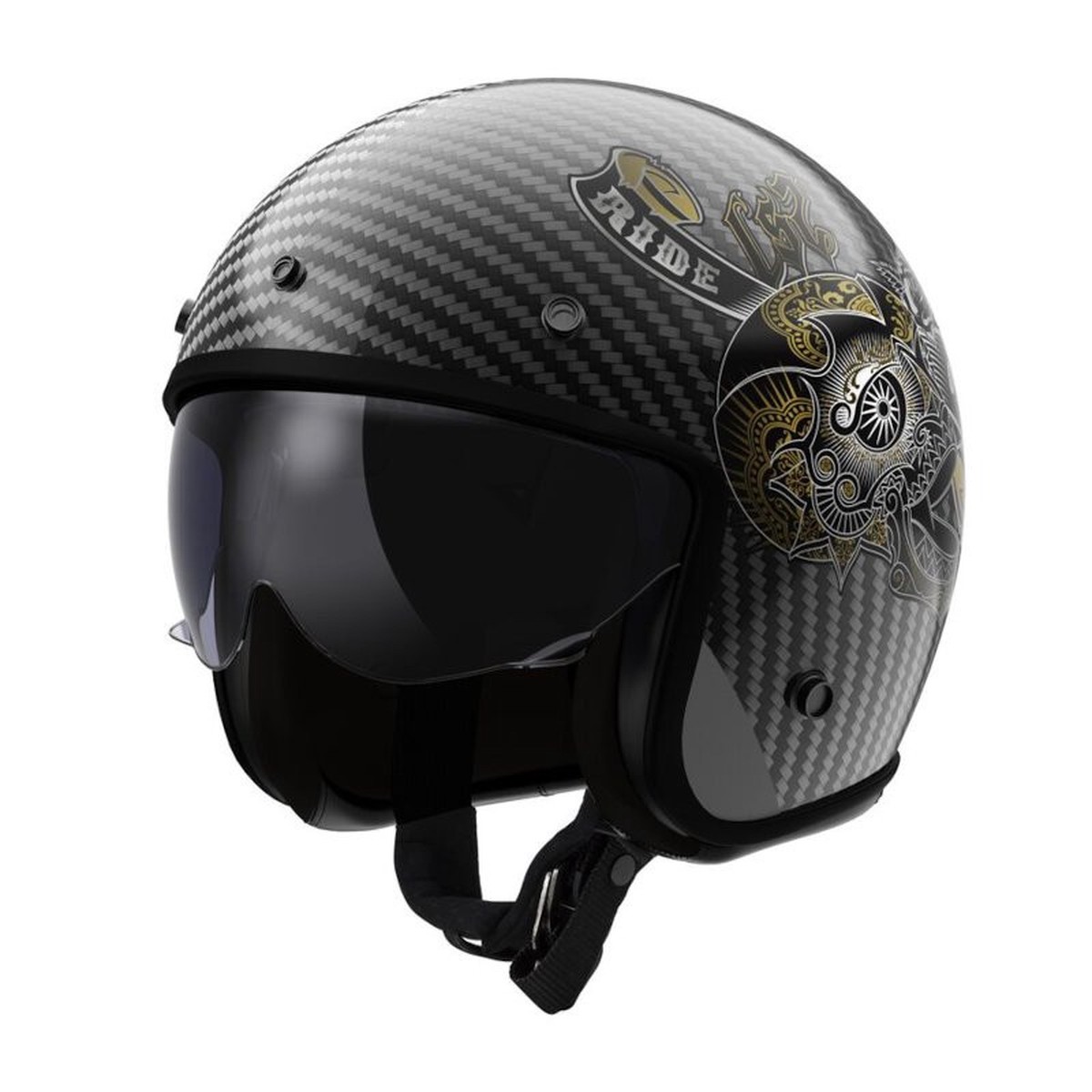 HELMET BOB 2 CUSTOM CARBON OF601