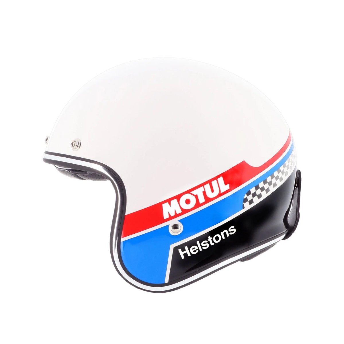 RACING OIL MOTUL HELMET WHITE