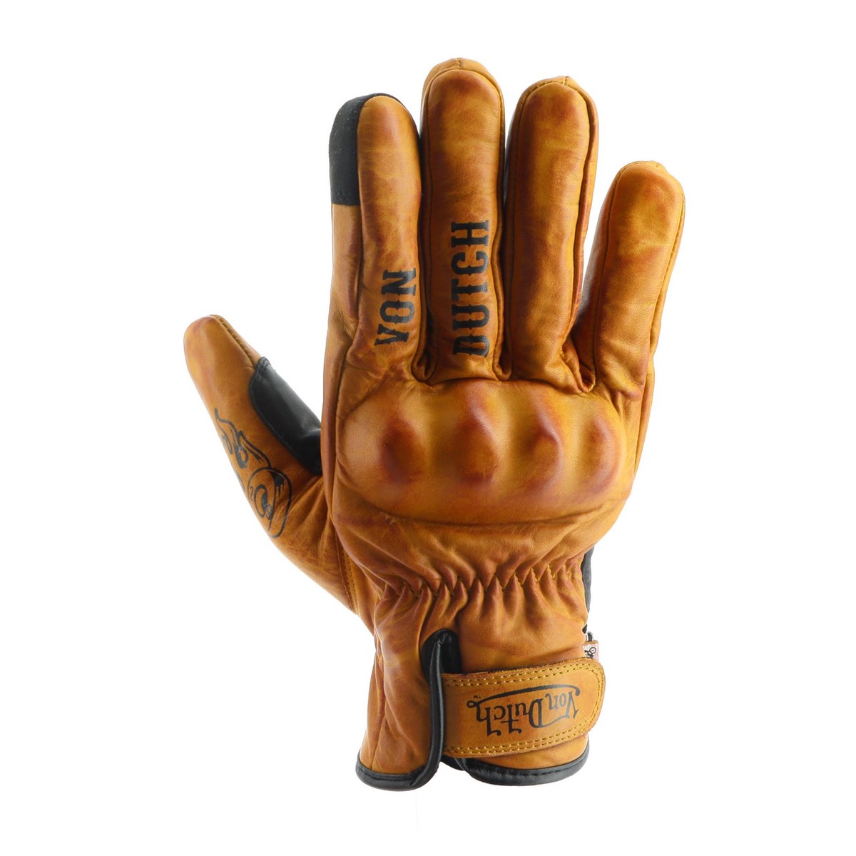 GLOVE FLASH VD GOLD NOIR