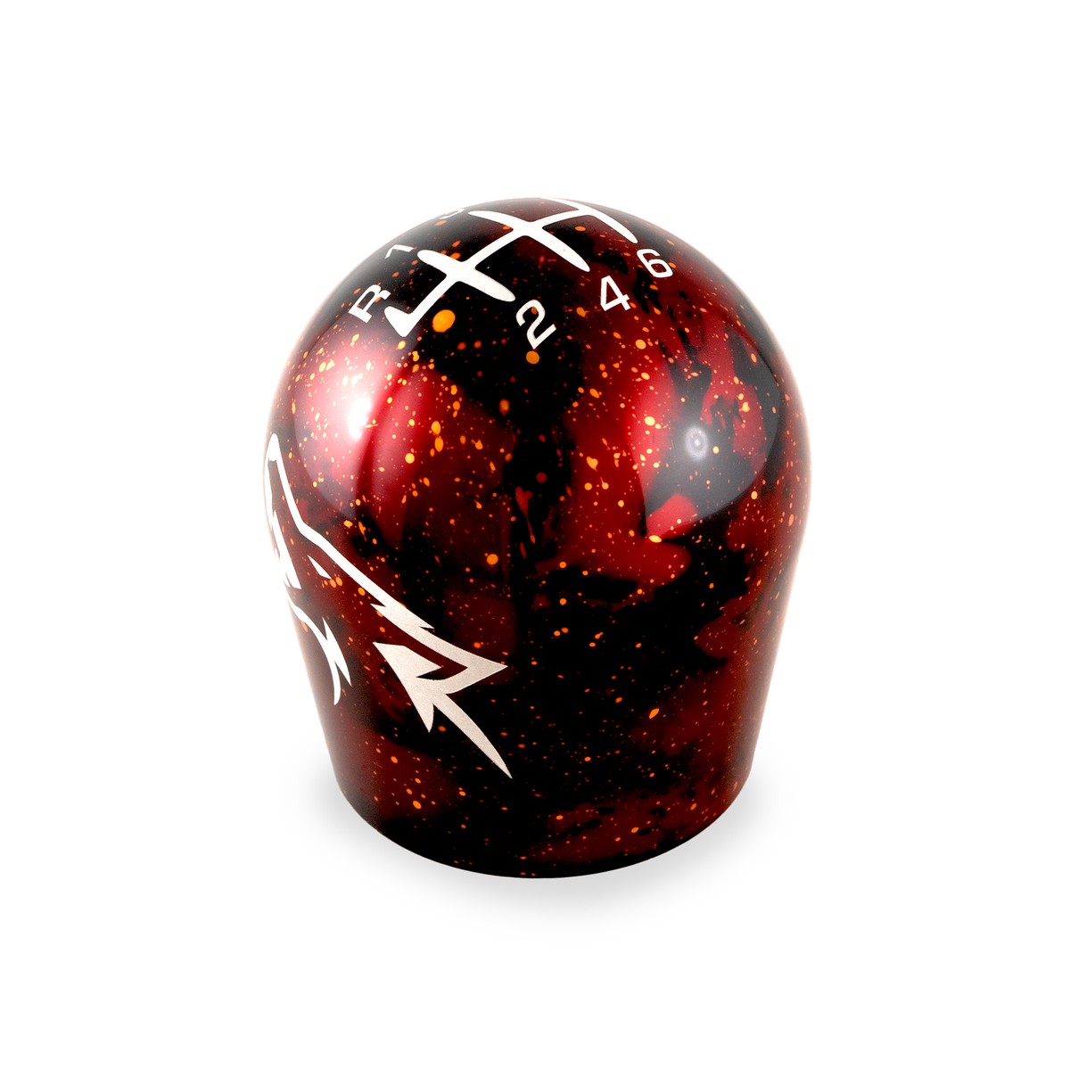 Billetworkz Mustang 6-Speed Short Teardrop Shift Knob - CosmicCoyote Engraved (2015-2026)