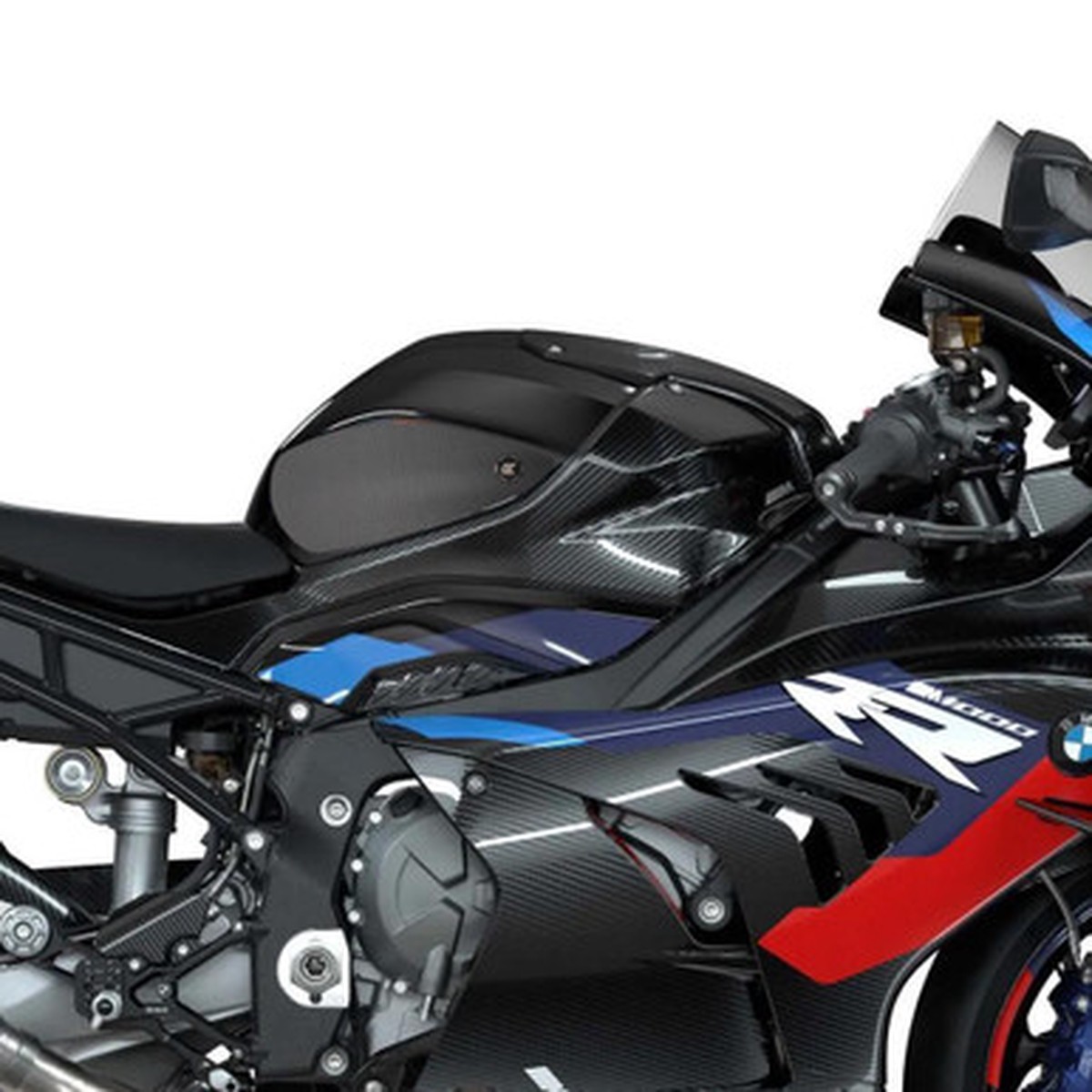 BMW M1000RR CL Eazi-Grip Streamline Tank Grip Traction Pads Black