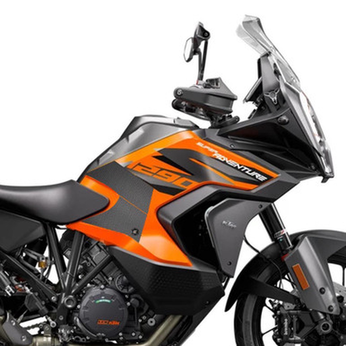 KTM1290 Super Adventure 21-23 Eazi-Grip Streamline Tank Grip Traction Pads Black