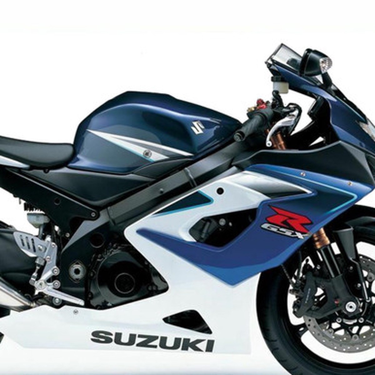 Suzuki GSXR1000 2005-2006 Eazi-Grip Streamline Tank Grip Traction Pads Clear