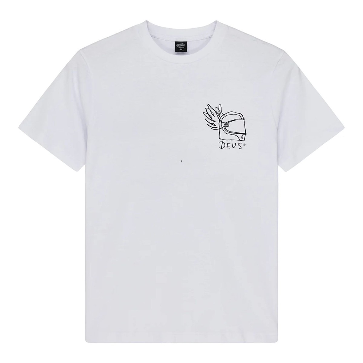 HARAJUKU HELMET TEE WHITE