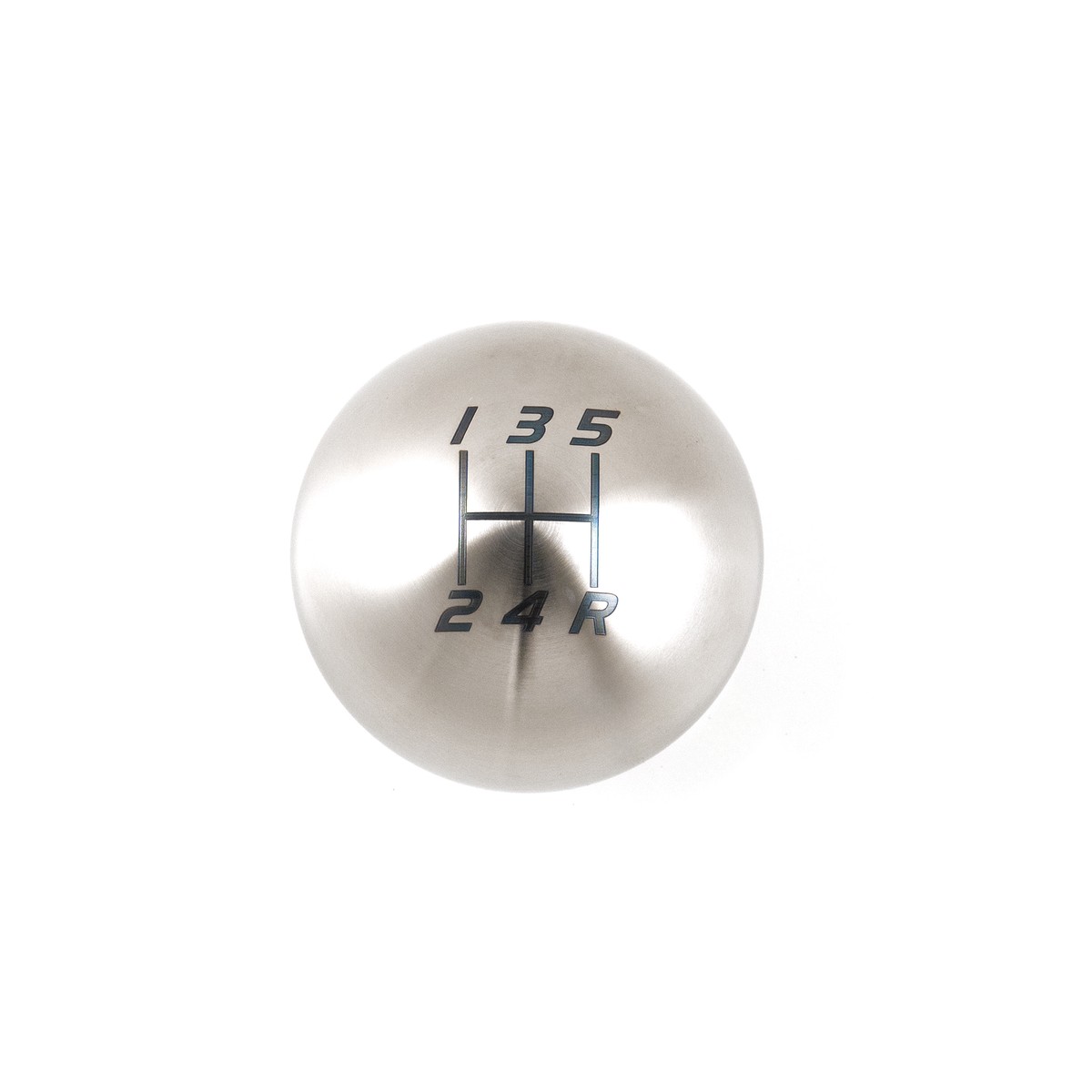 Billetworkz Mustang 5-Speed Sphere Titanium Shift Knob - Velocity Engraved (2005-2010)
